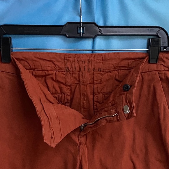 Frank & Eileen WICKLOW The Italian Chino Italian Performance Twill Size: 4 RUST - Picture 8 of 15